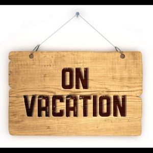 On vacation!